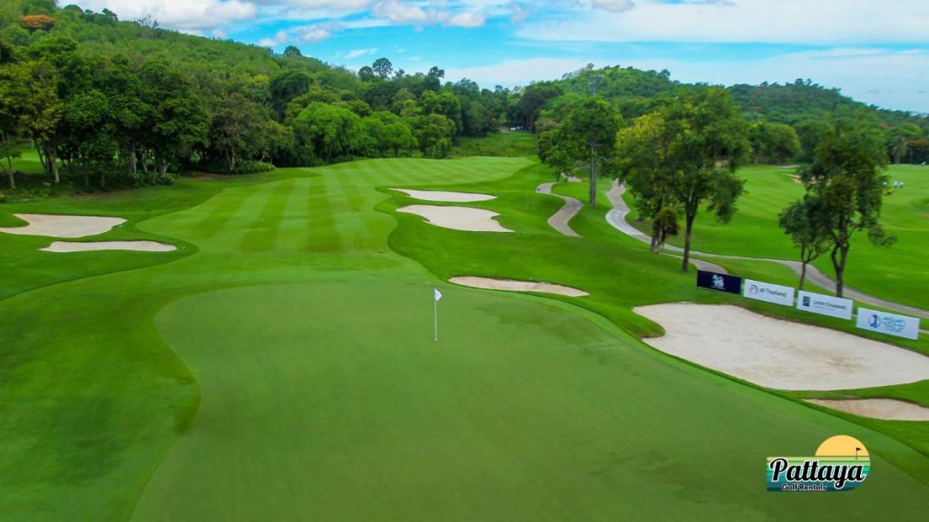 Leam Chabang country club fairway and green