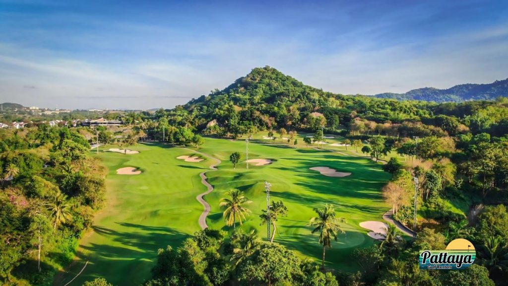 Leam chabang country club fairway mountain view