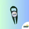 Metal 3 in 1 golf divot tool with magnetic marker and bottle opener