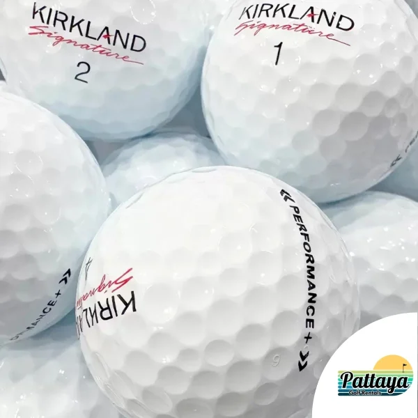 Kirkland Signature golf balls with durable cover and soft feel